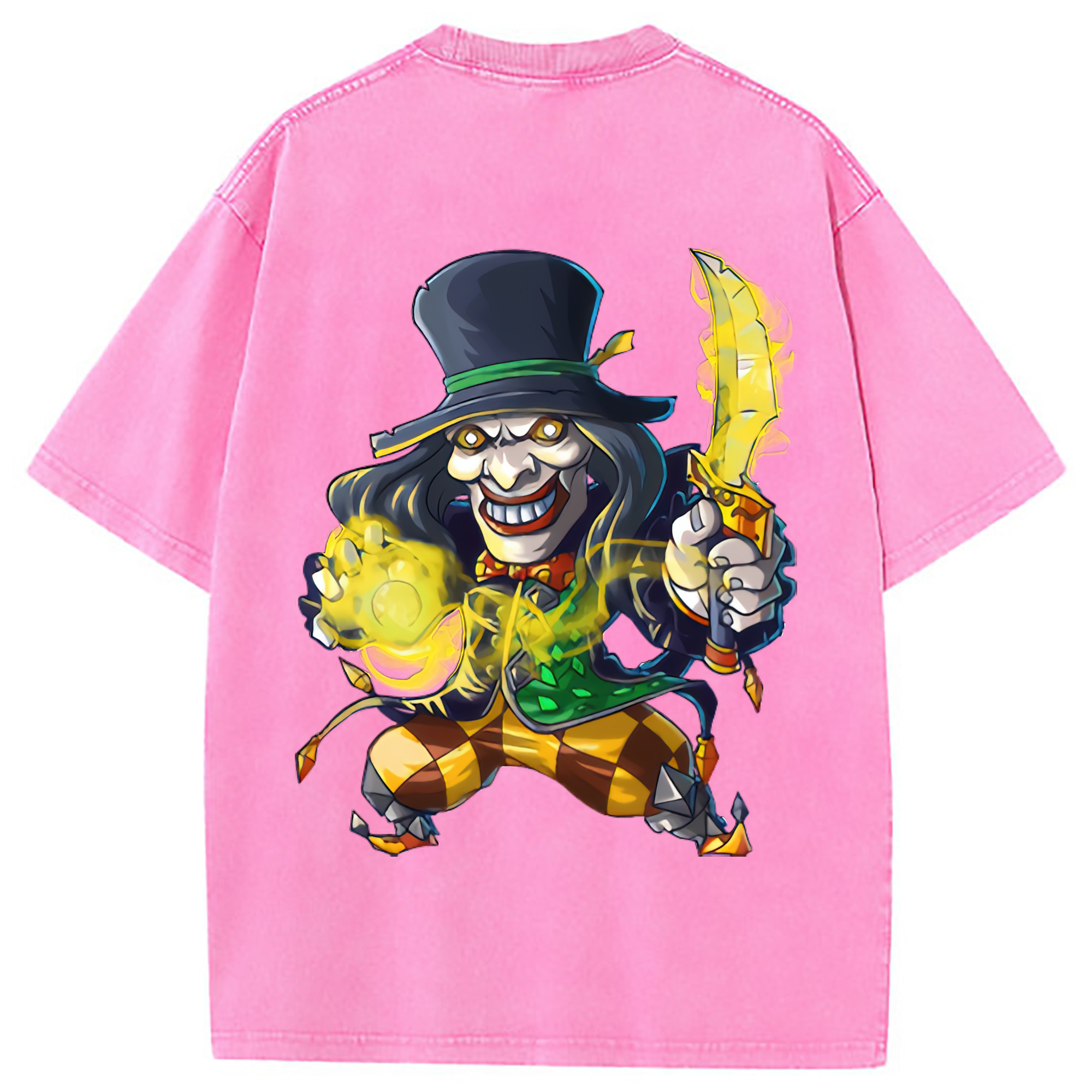 （画像用） リーグ・オブ・レジェンド League of Legends LOL 綿100% ヴィンテージ風 半袖Tシャツ（背面プリント）